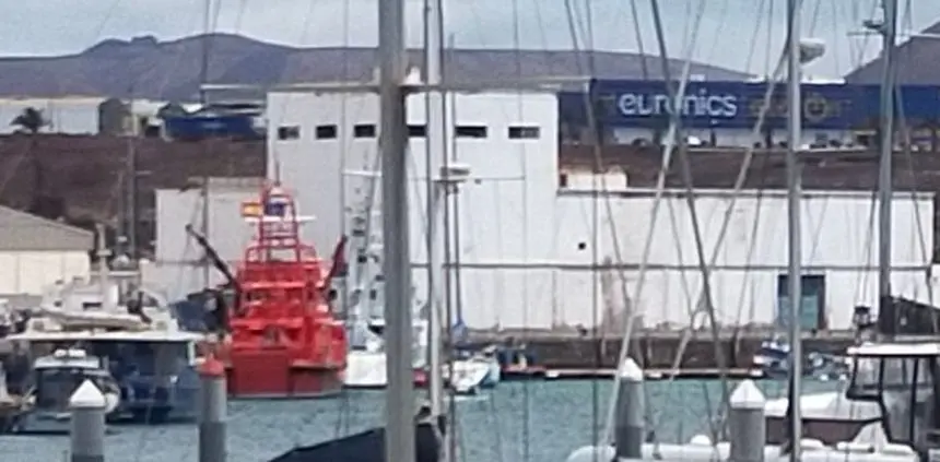 Imagen de Salvamento Marítimo en Puerto Naos