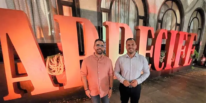 Echedey Eugenio y Yonathan de León.