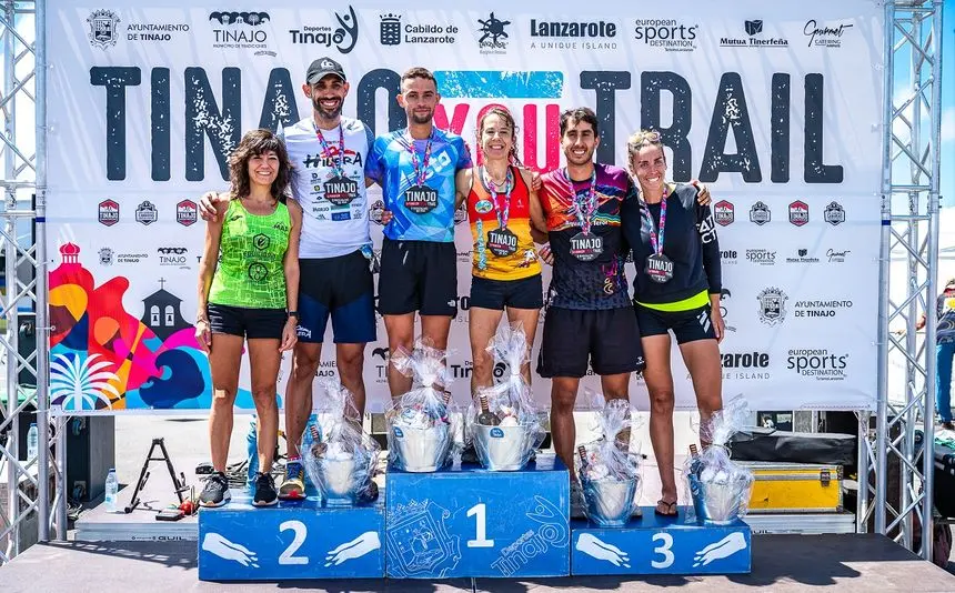 Imagen de los ganadores de la prueba