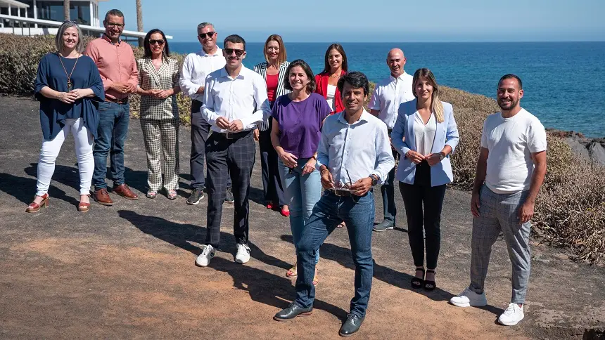 Componentes del Partido Socialista en Teguise.