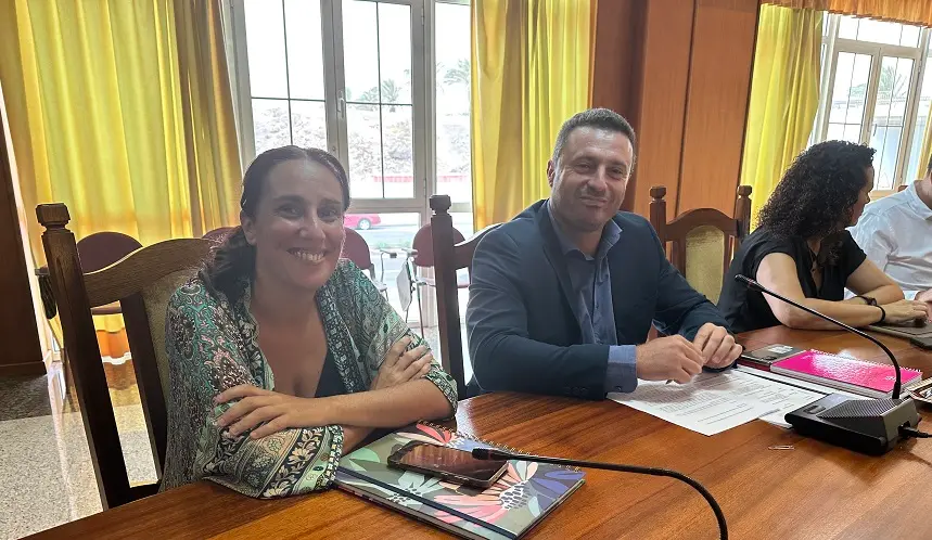 Óscar Noda y Daisy Villalba.