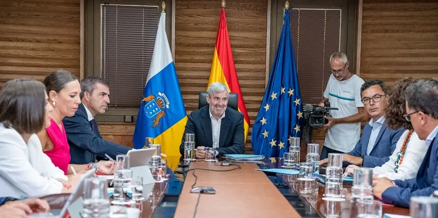 Imagen del encuentro del Consejo de Gobierno celebrado este lunes.