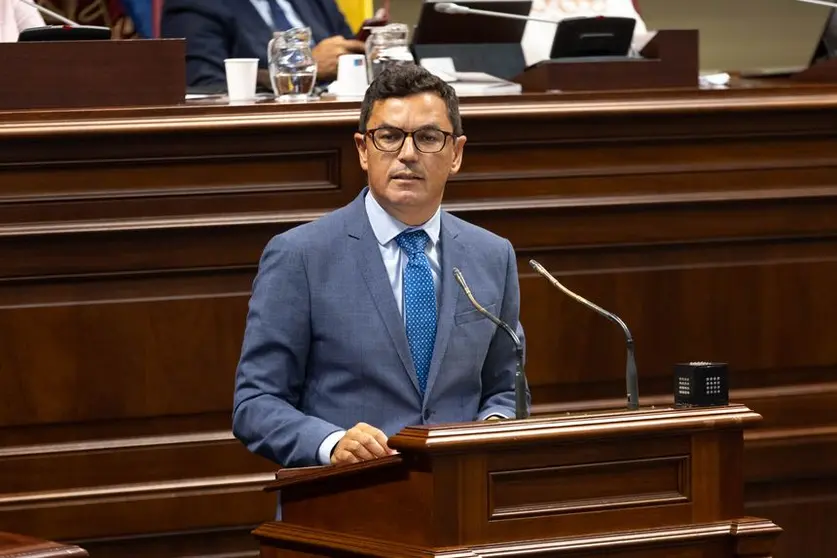 Pablo Rodríguez, consejero de Obras Públicas, Vivienda y Movilidad del Gobierno de Canarias.