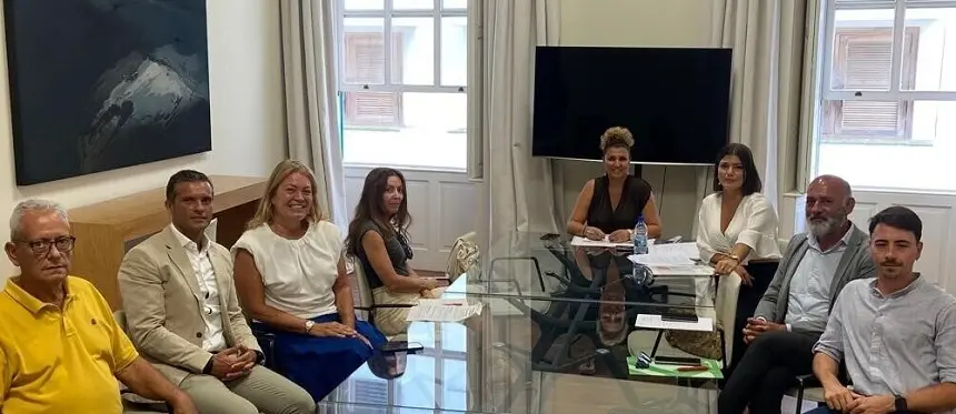 Integrantes de la Mesa de Turismo de Arrecife. 