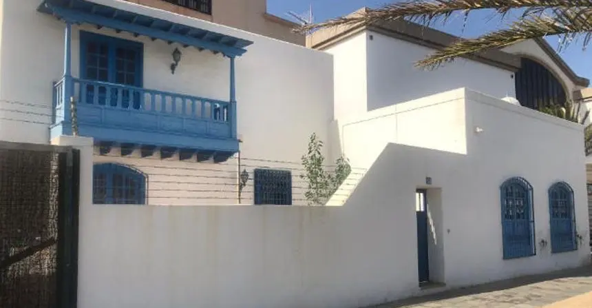 Casa de la Autoridad Portuaria en el Charco de San Ginés, y cuya cesión solicita Arrecife