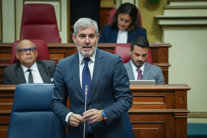 Fernando Clavijo, presidente del Gobierno de Canarias.