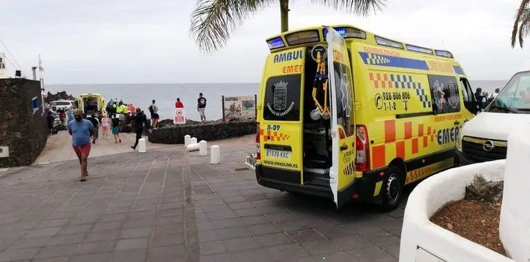 Imagen de archivo de otra actuación similar en Puerto del Carmen.