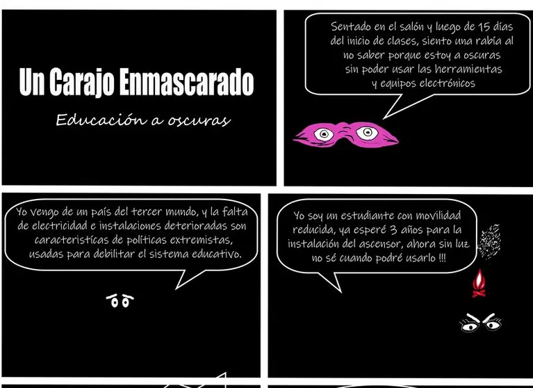 Imagen de parte de la caricatura