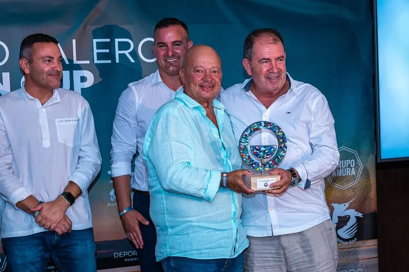 Entrega de premios de la Puerto Calero Marlin Cup.
