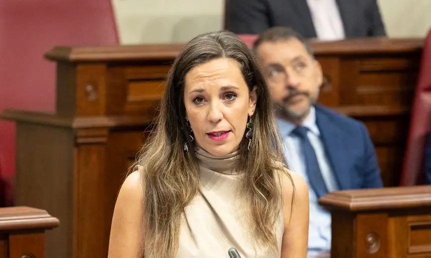 Jessica de León, consejera de Turismo del Gobierno de Canarias.
