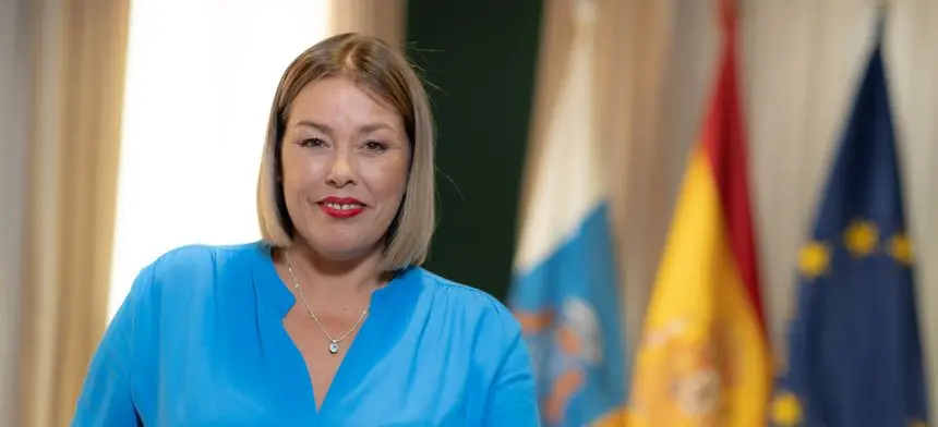 Astrid Perez, presidenta del Parlamento de Canarias