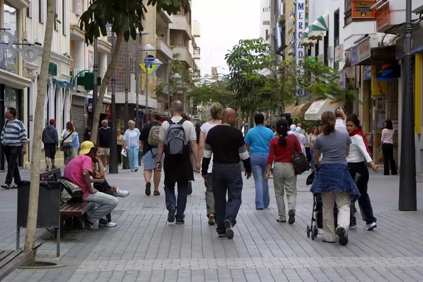 Imagen de las calles de Arrecife.