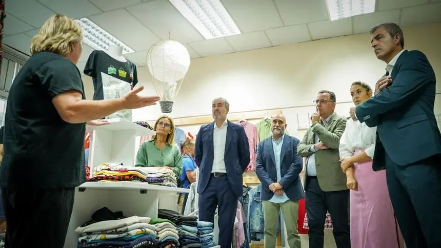 Inicio del curso en uno de los centros educativos de Canarias.
