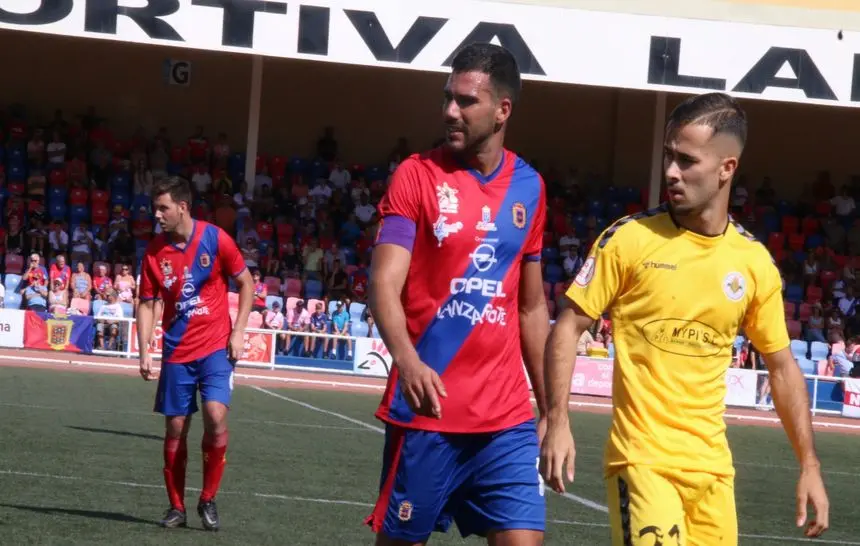 Imagen del partido disputado este domingo