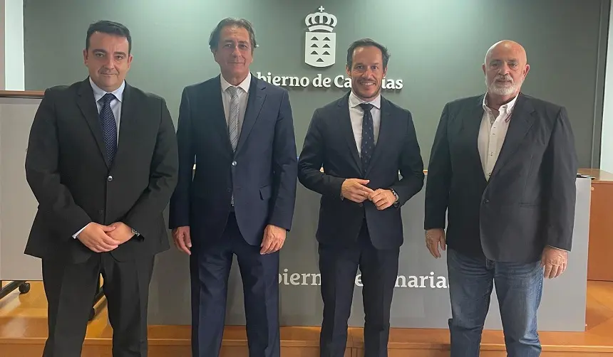 Reunión con los diferentes presidentes de la Cámara de Comercio.
