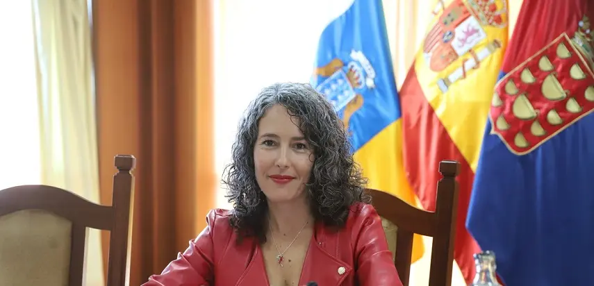 Ariagona González, portavoz del PSOE en el Cabildo de Lanzarote.