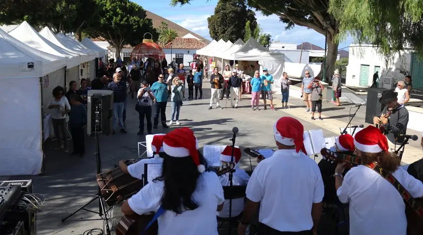 Mercadillo de Navidad en Yaiza.