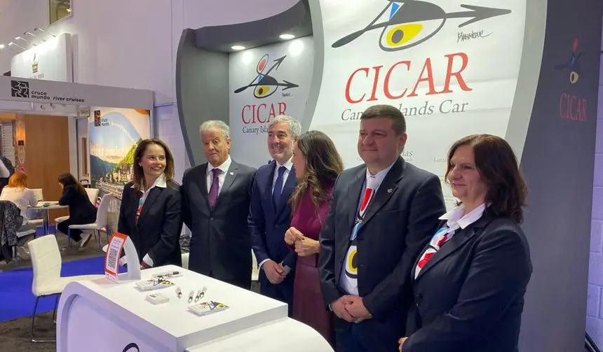 Imagen del presidente del Gobierno en Cicar.