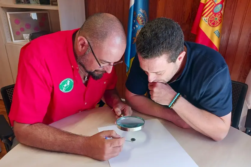 Óscar Noda e Ignacio Romero en sede de Alcaldía