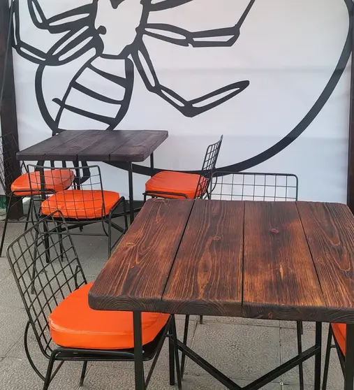 Imagen del recinto que han preparado en los Centros.