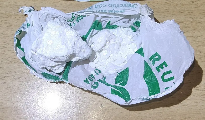Cocaína hallada en este dispositivo de la Policía Local de Arrecife