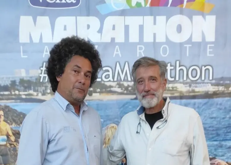 Emilio Aragón con Juan Carlos Albuixech.