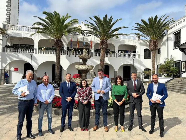 Reunión de la primera comisión de la FECAM en San Bartolomé.