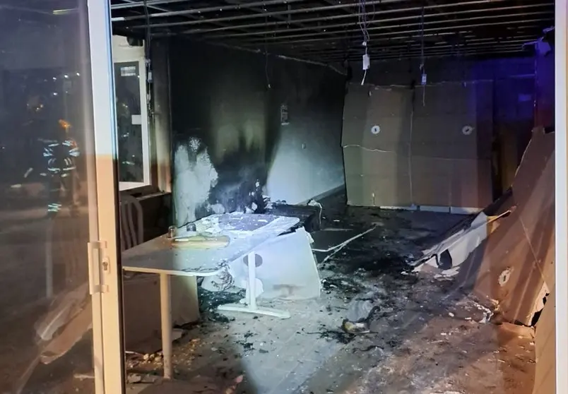 Imagen de cómo quedó el local de los apartamentos Teguisol de Costa Teguise