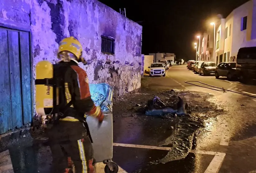 Imagen de cómo quedó la zona afectada