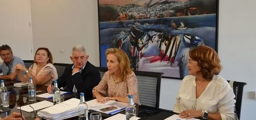 Susana Pérez en un encuentro de empresarios del sector turístico.