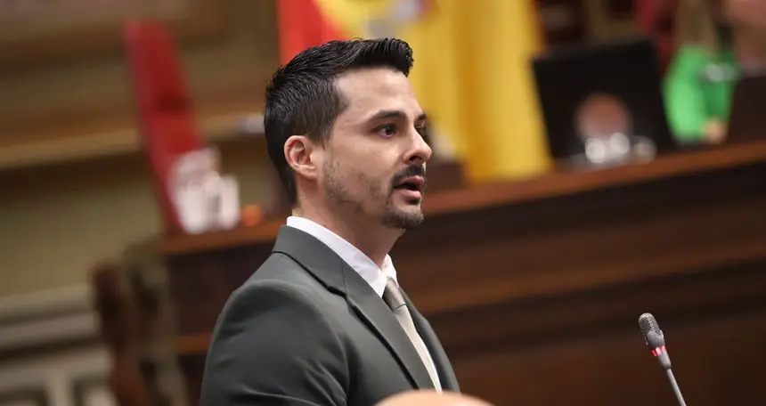 David Toledo durante su intervención.