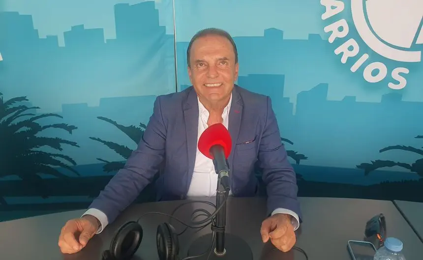Suso Machín durante su participación en el programa Entre Barrios.