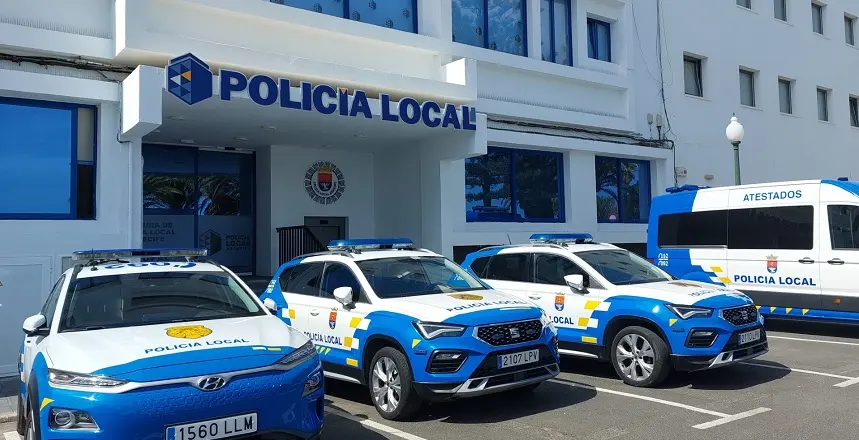 Sede la Policía Local de Arrecife.