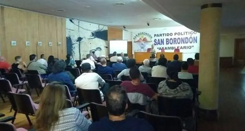 Imagen de archivo de una asamblea de San Borondón