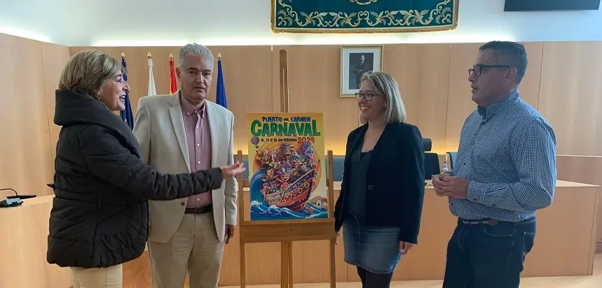 Presentación del cartel del Carnaval de Puerto del Carmen 2024.