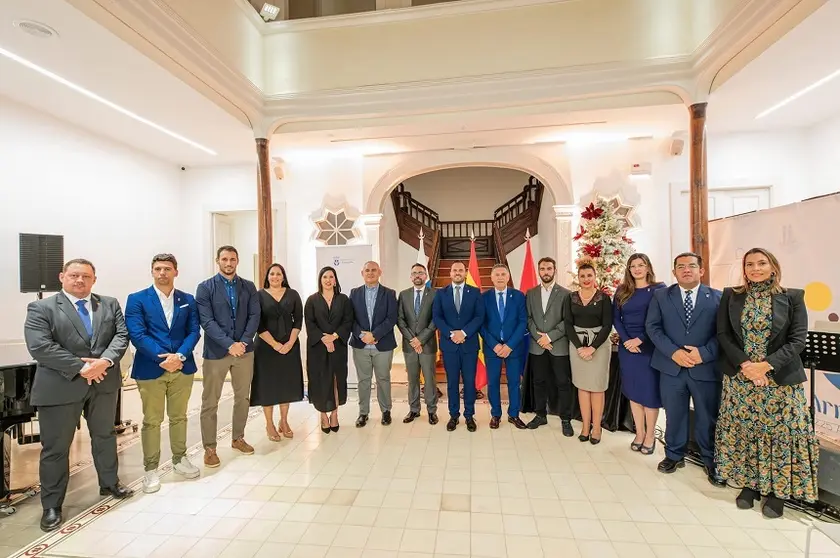 Acto del 225 aniversario. El alcalde y el Grupo de Gobierno Municipal de Arrecife