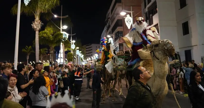 Imagen de la Cabalgata de Arrecife del año anterior