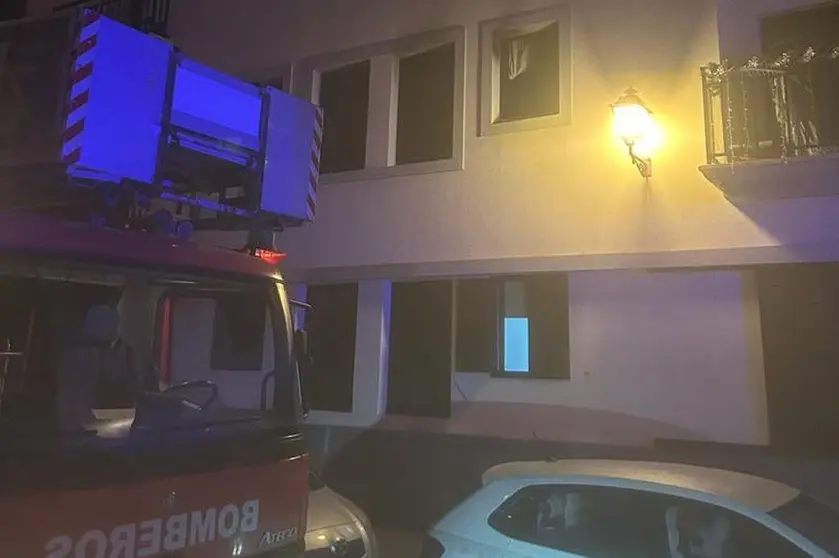 Imagen de la vivienda tras el incendio