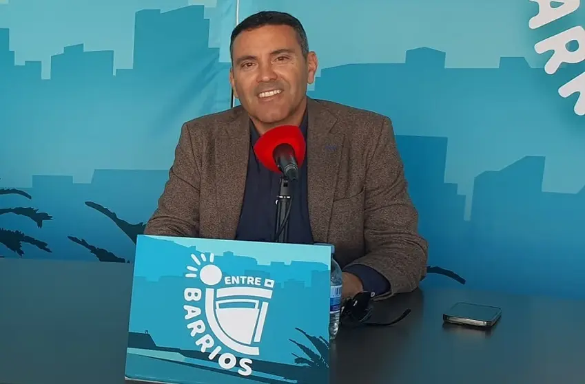 Oswaldo Betancort en el programa "Entre Barrios".