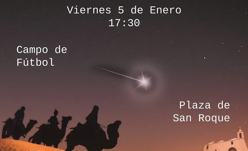 Cabalgata Reyes en Tinajo