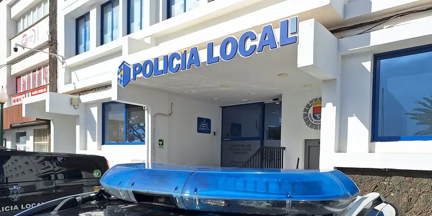 Edificio central de la Policía Local de Arrecife