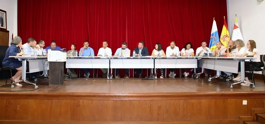 Pleno del Ayuntamiento Yaiza.