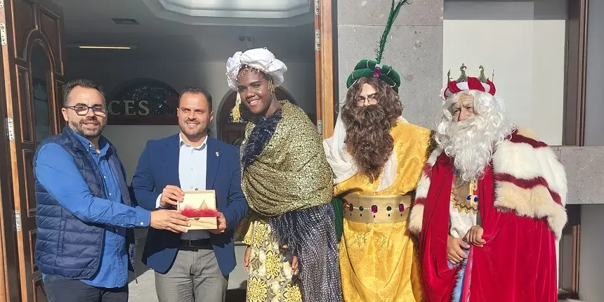 Los Reyes Magos reciben las llaves de Arrecife.