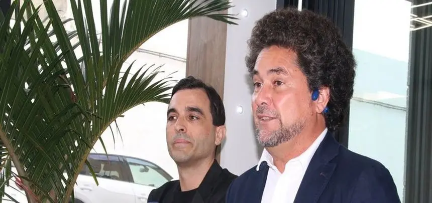 Juan Carlos Albuixech el día de la presentación del entrenador destituido