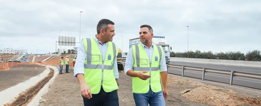 El presidente, Oswaldo Betancort, y el vicepresidente, Jacobo Medina