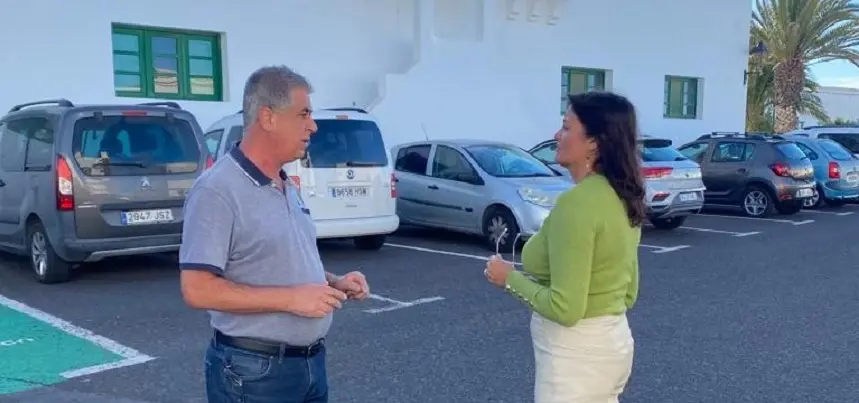 Eugenio Robayna y Olivia Duque.