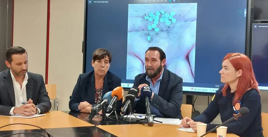 Rueda de prensa Localización de pallets en la costa norte de Tenerife