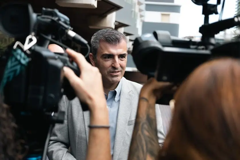 Manuel Domínguez, presidente del PP en Canarias.