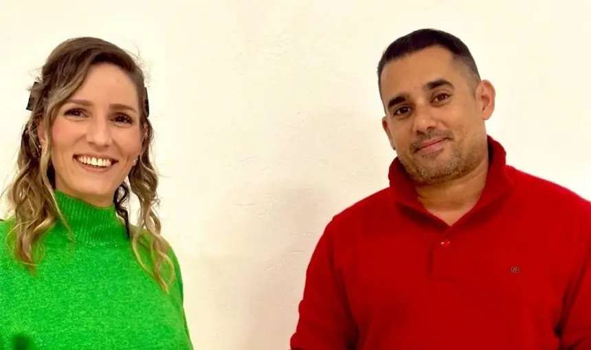 Sheila Guillén y Yoné Caraballo