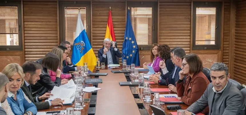 Imagen del Consejo de Gobierno de Canarias.